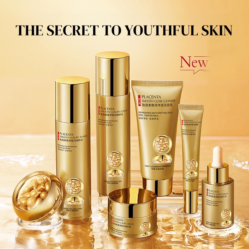 Luxury Skincare Kit - مجموعة العناية بالبشرة من السبعة قطع،