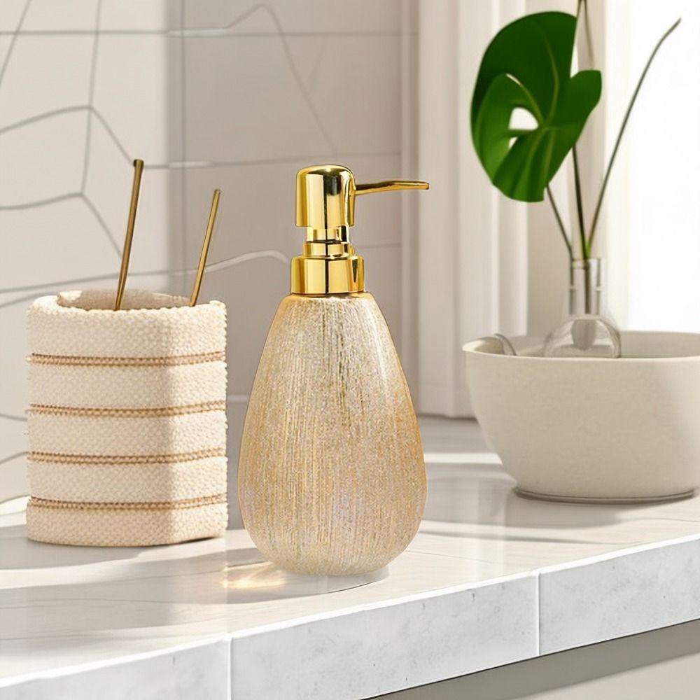 Luxury Skincare Bottles - زجاجات سيراميك بسيطة سعة 400 مل