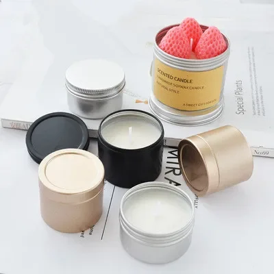 Luxury Skincare Jars - أوعية شموع فاخرة مع غطاء، علب