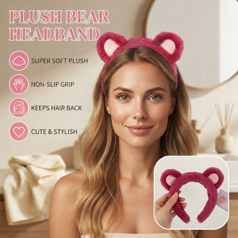 Luxury Skincare Gifts For Women - عصابة رأس فاخرة من المخمل مضادة