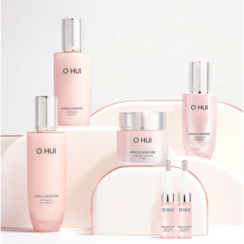Ohui الوردي معجزة الترطيب مجمو - مراجعة Luxury Skincare Kit وسعره