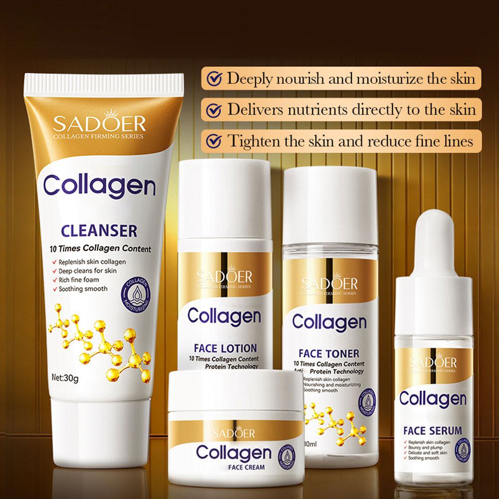 مجموعة العناية بالبشرة كولاجين - مراجعة Luxury Skincare Kit وسعره