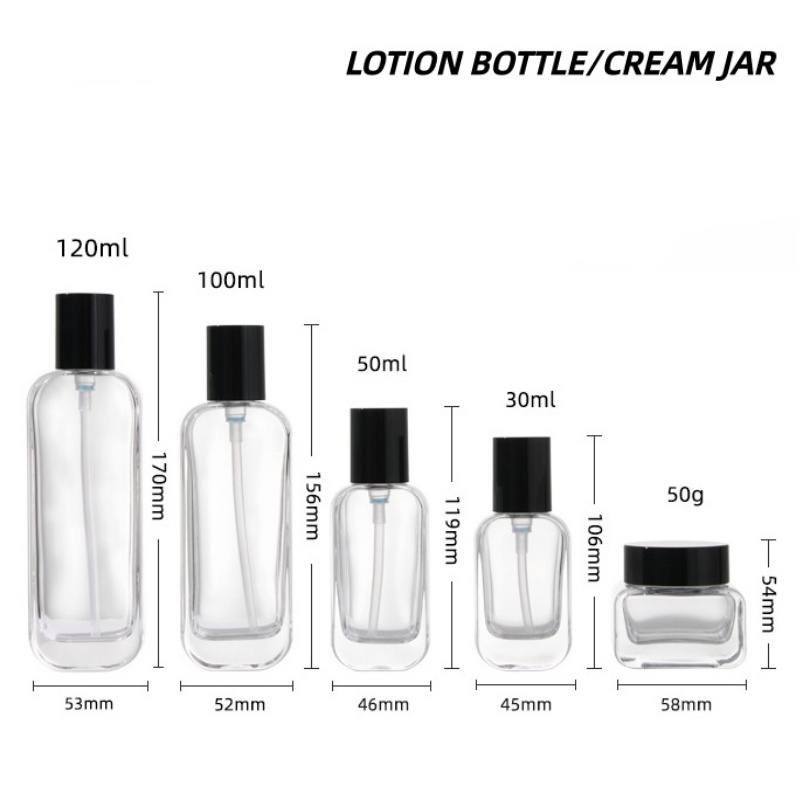 【تصميم شعار مخصص】قطعة واحدة من - مراجعة Luxury Skincare Bottles وسعره