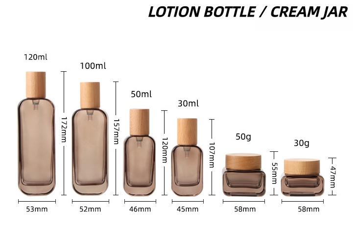 【تصميم شعار مخصص】زجاجة رذاذ زج - مراجعة Luxury Skincare Bottles وسعره