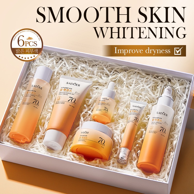 70% العناية بالبشرة المرطبة ال - مراجعة Luxury Skincare Kit وسعره