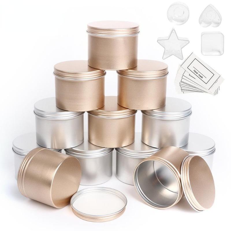 5 قطع من أوعية الشموع الفاخرة  - مراجعة Luxury Skincare Jars وسعره