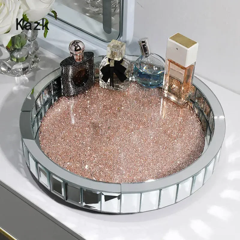 صواني تخزين زجاجية مرصعة بالأل - مراجعة Luxury Skincare Bottles وسعره