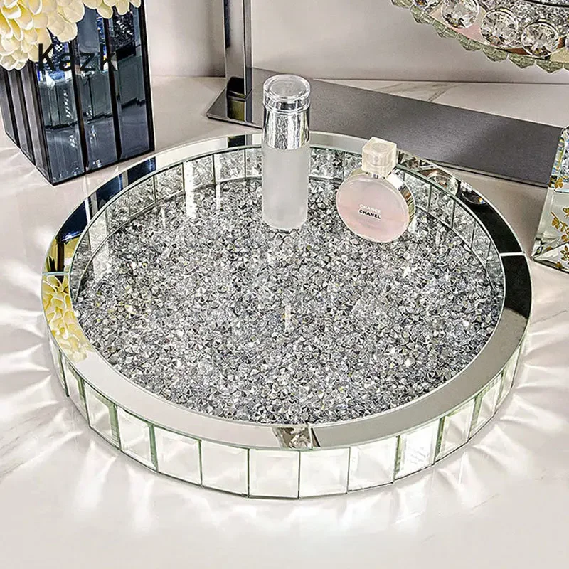 صواني تخزين زجاجية مرصعة بالأل - مراجعة Luxury Skincare Bottles وسعره