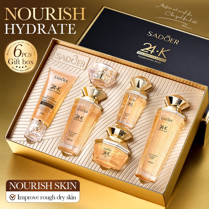 مجموعة العناية بالبشرة بالكولا - مراجعة Luxury Skincare Kit وسعره