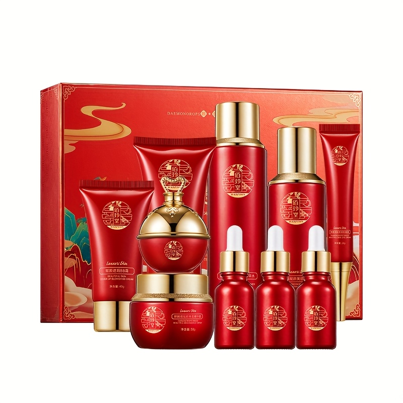 مجموعة كيلين جي فو يان تشين ال - مراجعة Luxury Skincare Kit وسعره