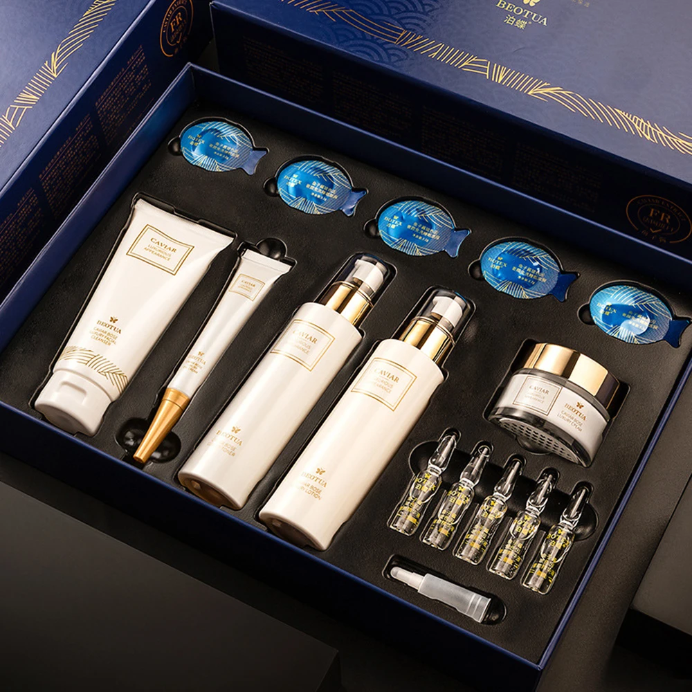 15 قطعة مجموعة العناية بالبشرة - مراجعة Luxury Skincare Kit وسعره